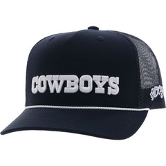 Dallas Cowboys HOOey Wordmark Rope Trucker Adjustable Hat - Navy on sale