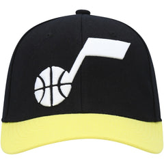 Utah Jazz MVP Team Two-Tone 2.0 Stretch-Snapback Hat - Black/Gold discount