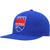 Sacramento Kings Hardwood Classics MVP Team Ground 2.0 Fitted Hat - Blue on sale