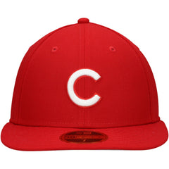Chicago Cubs Low Profile 59FIFTY Fitted Hat Scarlet