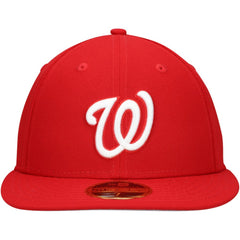Washington Nationals Low Profile 59FIFTY Fitted Hat Scarlet