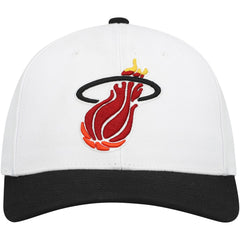 Miami Heat Hardwood Classics Core 2-Tone 2.0 Pro Snapback Hat - White/Black on sale