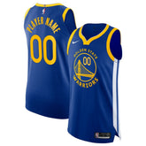 Golden State Warriors 2020/21 Authentic Custom Jersey Blue sale - Icon Edition shop