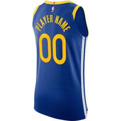 Golden State Warriors 2020/21 Authentic Custom Jersey Blue sale - Icon Edition shop