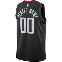 Houston Rockets Jordan Brand Swingman Custom Jersey - Statement Edition - Black online