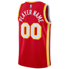 Atlanta Hawks 2020/21 Swingman Custom Jersey - Icon Edition - Red online