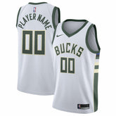 Milwaukee Bucks 2020/21 Swingman Custom Jersey - Association Edition - White shop