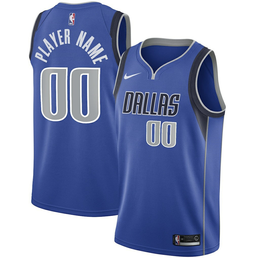 Dallas Mavericks Swingman Custom Jersey Blue sale - Icon Edition sale
