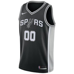 San Antonio Spurs Swingman Custom Jersey Black - Icon Edition on sale