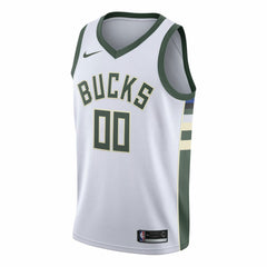 Milwaukee Bucks Swingman Custom Jersey White - Association Edition sale