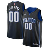 Orlando Magic Unisex Swingman Custom Jersey Black - Icon Edition for sale