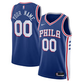 Philadelphia 76ers Unisex 2022/23 Swingman Custom Jersey Royal - Icon Edition online