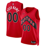 Toronto Raptors Unisex Swingman Custom Jersey Red - Icon Edition on sale