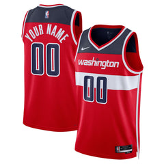 Washington Wizards Unisex Swingman Custom Jersey Red - Icon Edition on sale