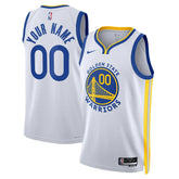 Golden State Warriors Unisex Swingman Custom Jersey White sale - Association Edition shop