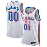 Oklahoma City Thunder Unisex Swingman Custom Jersey White - Association Edition on sale