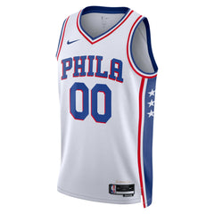 Philadelphia 76ers Unisex 2022/23 Swingman Custom Jersey White - Association Edition outlet