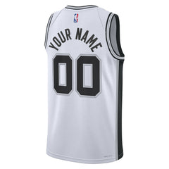 San Antonio Spurs Unisex Swingman Custom Jersey White - Association Edition outlet