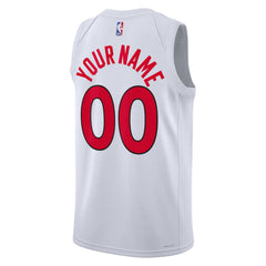 Toronto Raptors Unisex Swingman Custom Jersey White - Association Edition discount