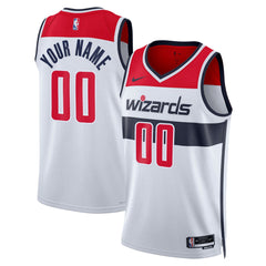 Washington Wizards Unisex Swingman Custom Jersey White - Association Edition outlet