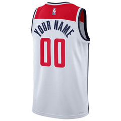 Washington Wizards Unisex Swingman Custom Jersey White - Association Edition outlet