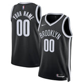 Brooklyn Nets Unisex Swingman Custom Jersey Black - Icon Edition outlet