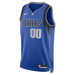 Dallas Mavericks Unisex Swingman Custom Jersey Blue sale - Icon Edition cheap