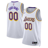 Los Angeles Lakers Unisex Swingman Custom Jersey White - Association Edition discount