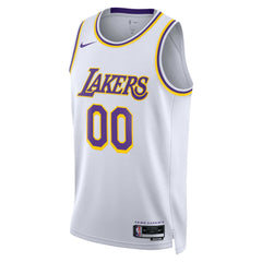 Los Angeles Lakers Unisex Swingman Custom Jersey White - Association Edition discount
