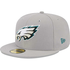 Philadelphia Eagles New Era Omaha 59FIFTY Fitted Hat - Gray cheap
