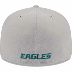 Philadelphia Eagles New Era Omaha 59FIFTY Fitted Hat - Gray cheap