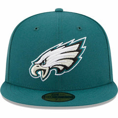 Philadelphia Eagles New Era Omaha 59FIFTY Fitted Hat - Midnight Green online