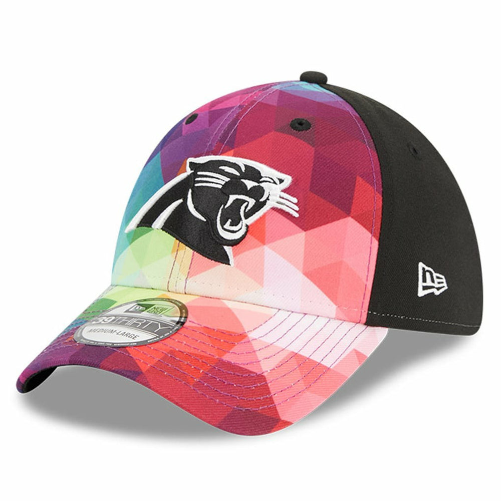 Carolina Panthers New Era 2023 NFL Crucial Catch 39THIRTY Flex Hat - Pink discount