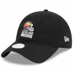 Cleveland Browns New Era Women's 2023 NFL Crucial Catch 9TWENTY Adjustable Hat - Black for sale