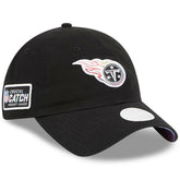 Tennessee Titans New Era Women's 2023 NFL Crucial Catch 9TWENTY Adjustable Hat - Black on sale
