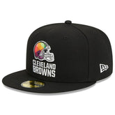 Cleveland Browns New Era 2023 NFL Crucial Catch 59FIFTY Fitted Hat - Black online