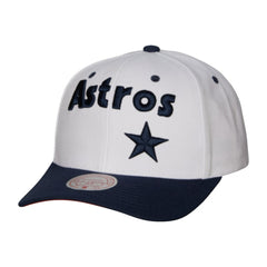 Houston Astros Cooperstown Collection Pro Crown Snapback Hat White