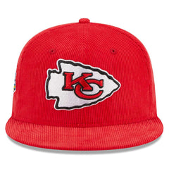Kansas City Chiefs New Era Throwback Cord 59FIFTY Fitted Hat - Red online