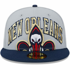 New Orleans Pelicans Tip-Off Two-Tone 59FIFTY Fitted Hat - Gray/Navy online