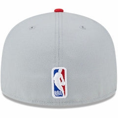 Toronto Raptors Tip-Off Two-Tone 59FIFTY Fitted Hat - Gray/Red outlet
