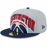 Washington Wizards Tip-Off Two-Tone 59FIFTY Fitted Hat - Gray/Navy on sale
