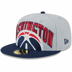 Washington Wizards Tip-Off Two-Tone 59FIFTY Fitted Hat - Gray/Navy on sale