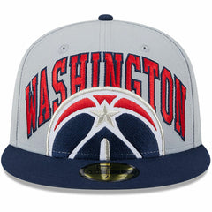 Washington Wizards Tip-Off Two-Tone 59FIFTY Fitted Hat - Gray/Navy on sale