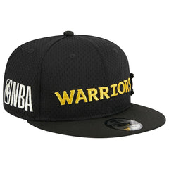 Golden State Warriors Post-Up Pin Mesh 9FIFTY Snapback Hat sale - Black for sale