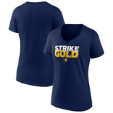 Indiana Pacers Women's Team Pride V-Neck T-Shirt - Navy for sale