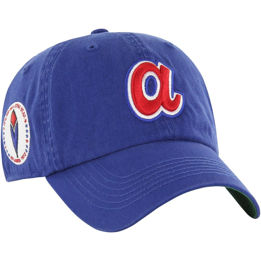 Atlanta Braves Sure Shot Classic Franchise Fitted Hat Royal