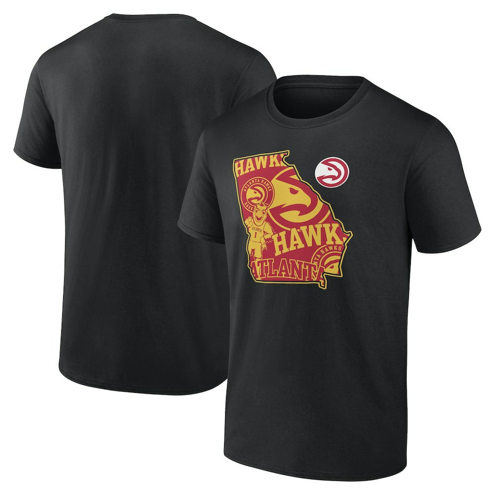 Atlanta Hawks Announcer T-Shirt - Black outlet