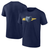 Memphis Grizzlies Announcer T-Shirt - Navy outlet
