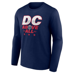 Washington Wizards Announcer Long Sleeve T-Shirt - Navy discount