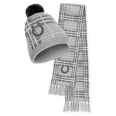 Indianapolis Colts WEAR by Erin Andrews Women's Plaid Knit Hat with Pom & Scarf Set sale